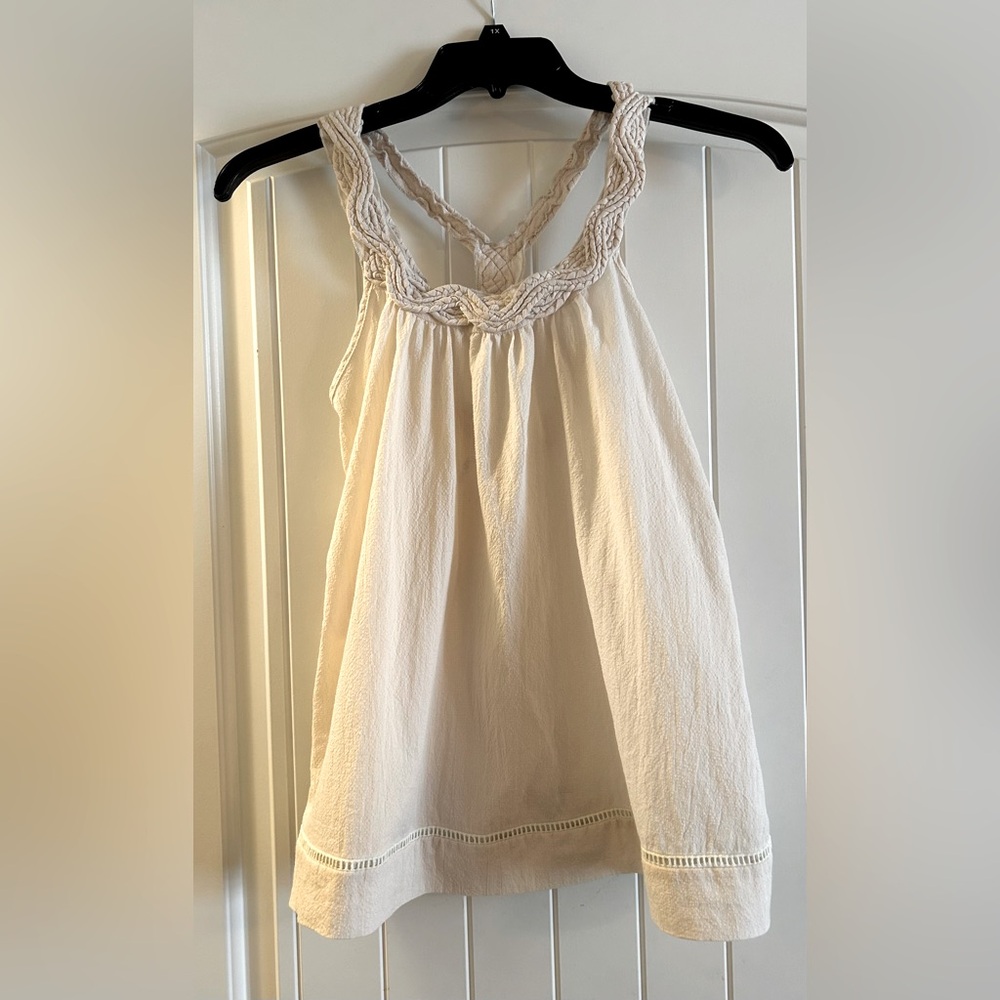 Fabrik Gauze Halter Top.  Size Medium.